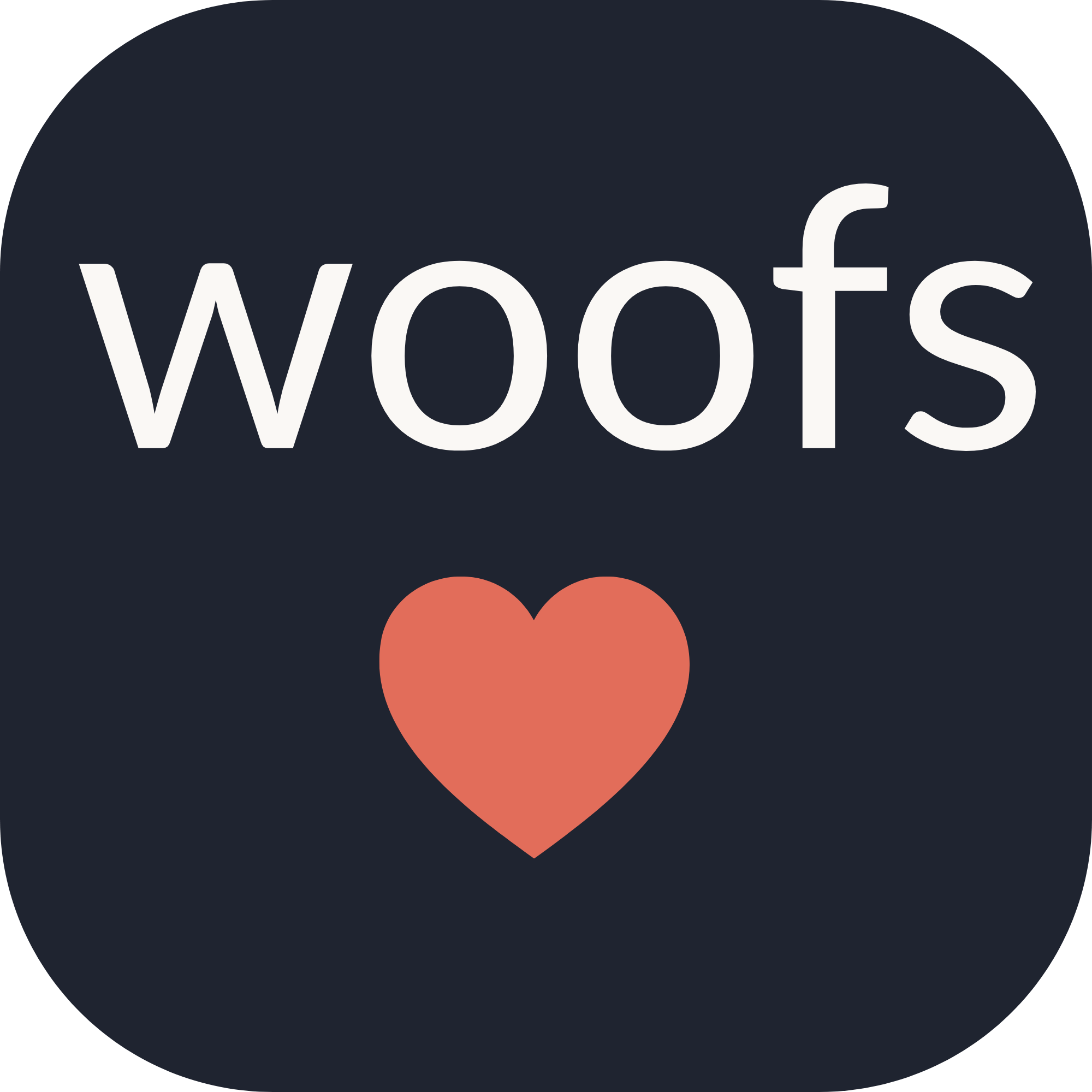 Woofs.Love logo